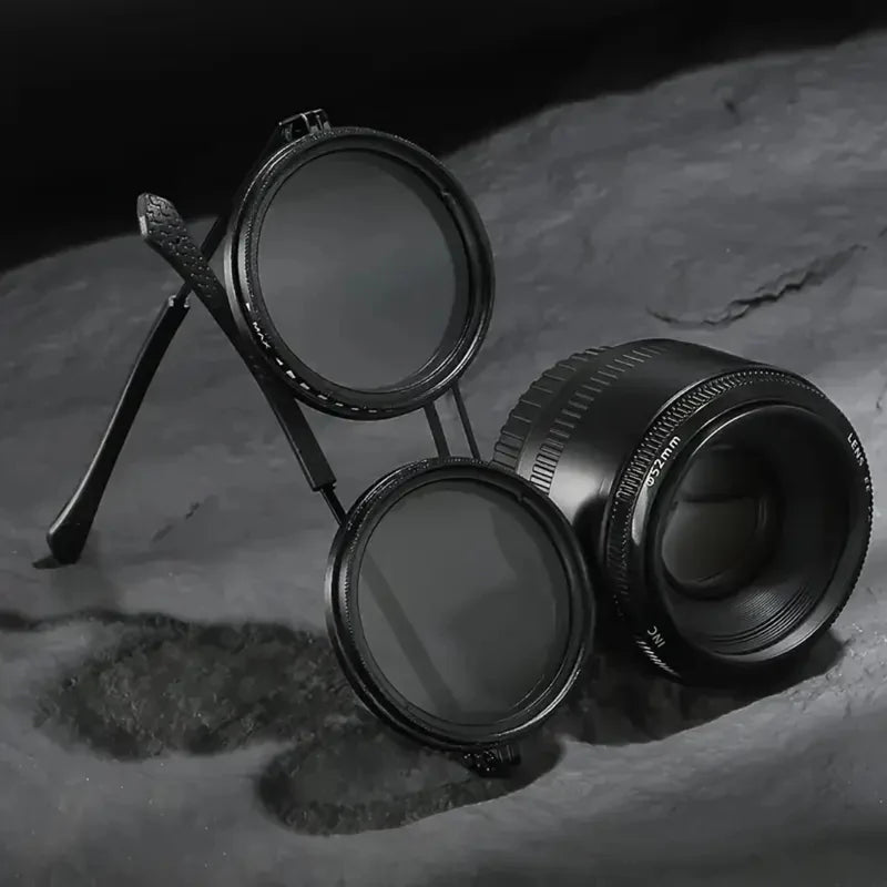 Adjustable Tint Sunglasses with 9-Level Adjustable Dimming