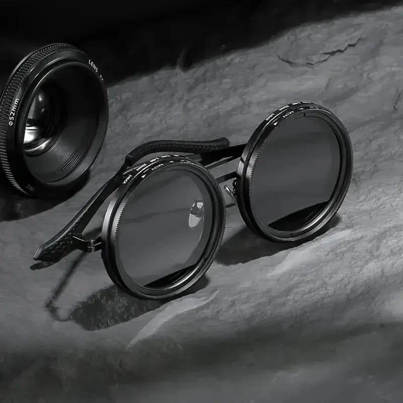 Adjustable Tint Sunglasses with 9-Level Adjustable Dimming